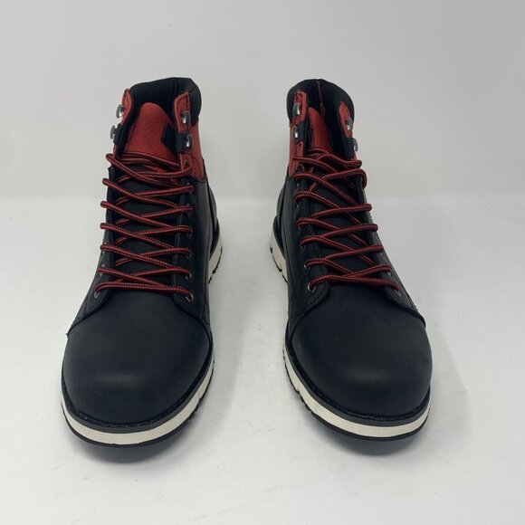 Territory Slickrock Boots Men's 10.5 Black Leather Water Resistant Lace-Up S0724 - Picture 2 of 11